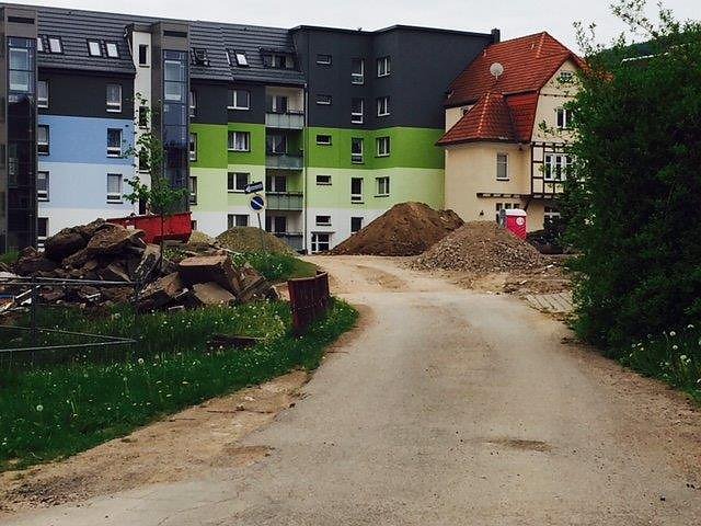 Anlegen der Parkanlage in Bleicherode