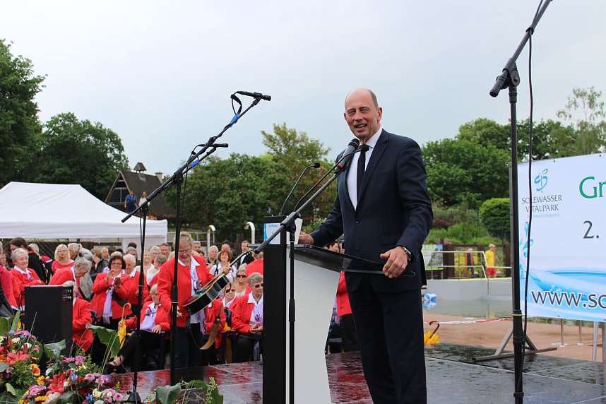 Solewasser-Vitalpark feierlich eingeweiht