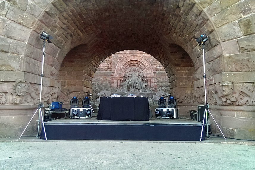 Zweite DJ-Nacht am Kyffh&auml;user-Denkmal