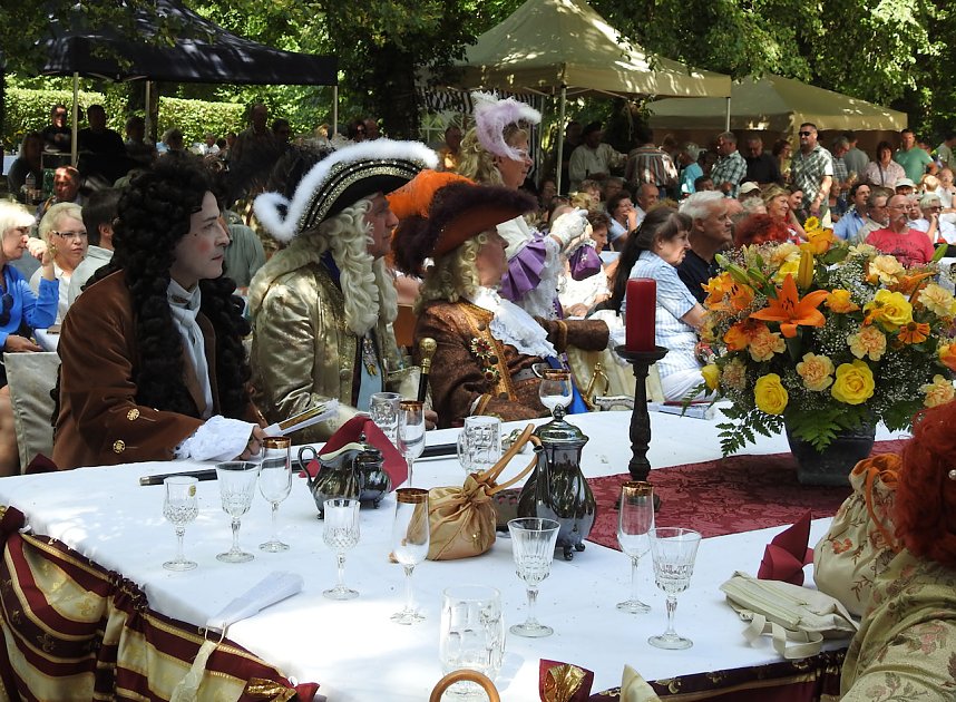 Barockes Gartenfest im Labyrinth