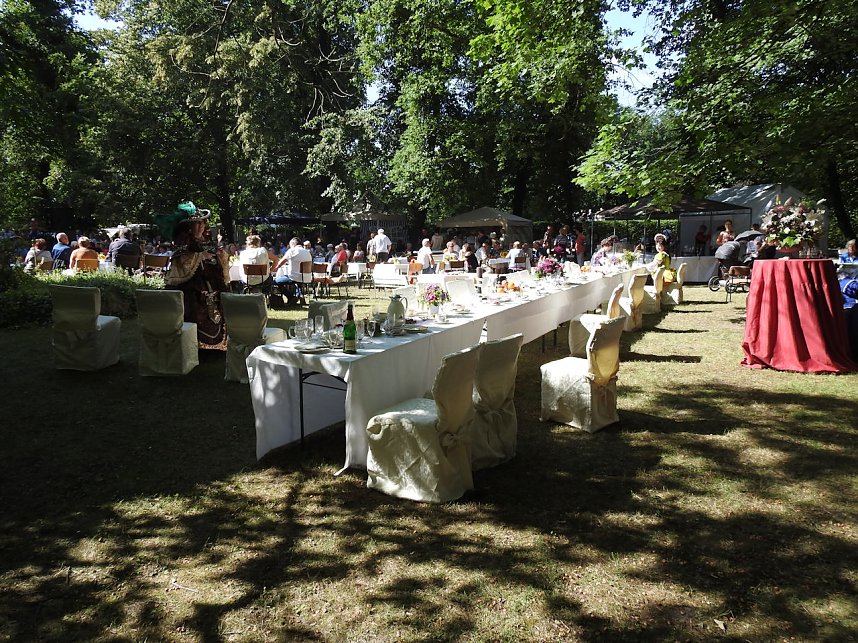 Barockes Gartenfest im Labyrinth