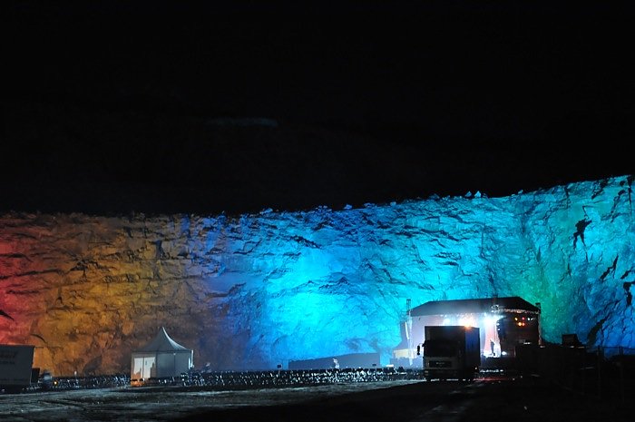 Adoro im Steinbruch Kohnstein.