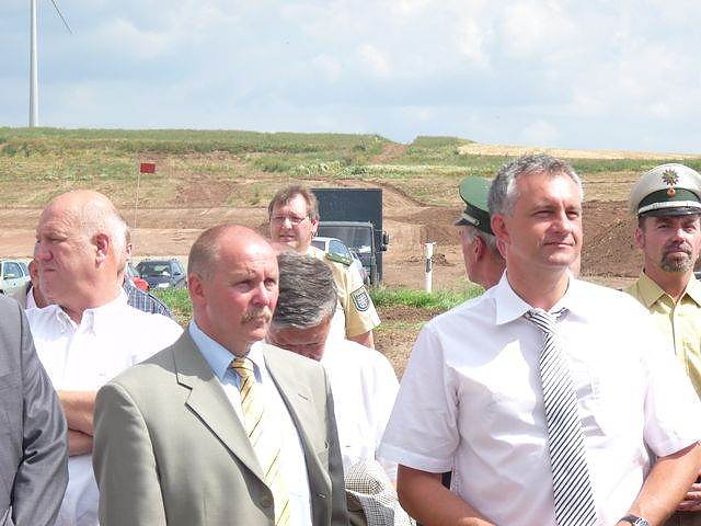 Spatenstich Weiterbau A 71