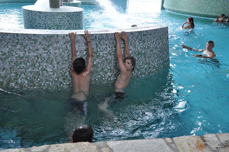 Schulanfangsparty im Badehaus