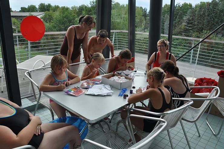 Schulanfangsparty im Badehaus