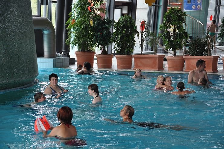 Schulanfangsparty im Badehaus