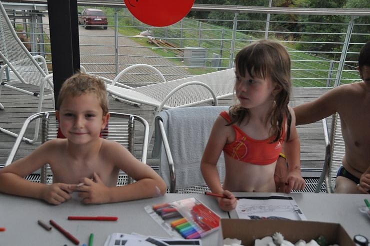 Schulanfangsparty im Badehaus