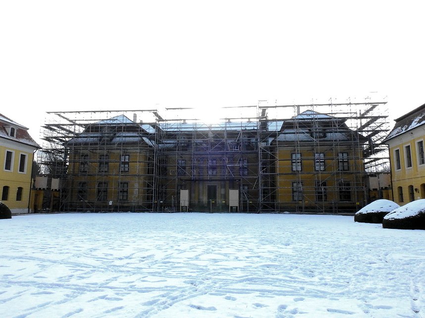 Peter Blei unterwegs - Schloss Mosigkau