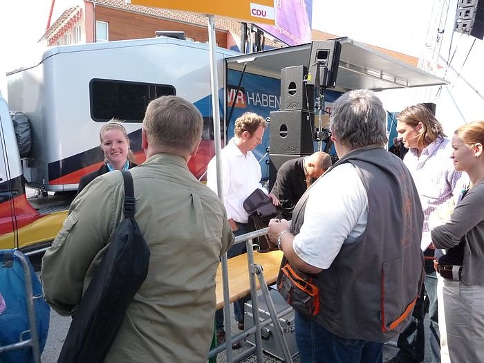 Besuch von Angela Merkel in Nordhausen