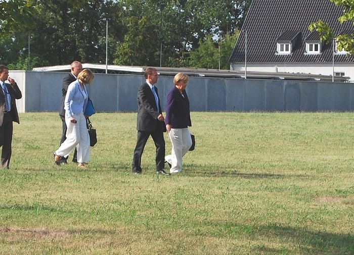 Besuch von Angela Merkel in Nordhausen