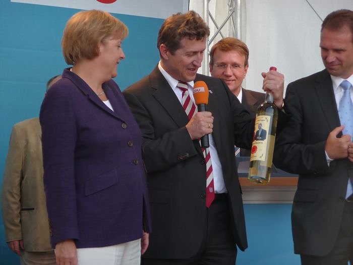 Besuch von Angela Merkel in Nordhausen