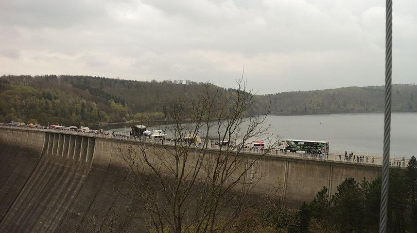 Titan RT - die l&auml;ngste Fu&szlig;g&auml;ngerh&auml;ngebr&uuml;cke der Welt wurde heute im Harz er&ouml;ffnet
