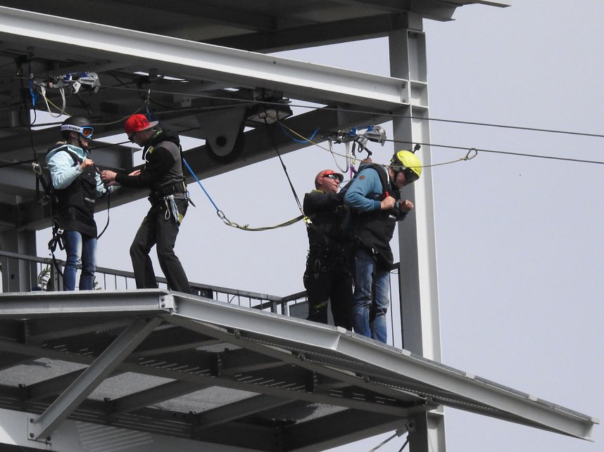 Harzdrenalin auf 458 Metern
