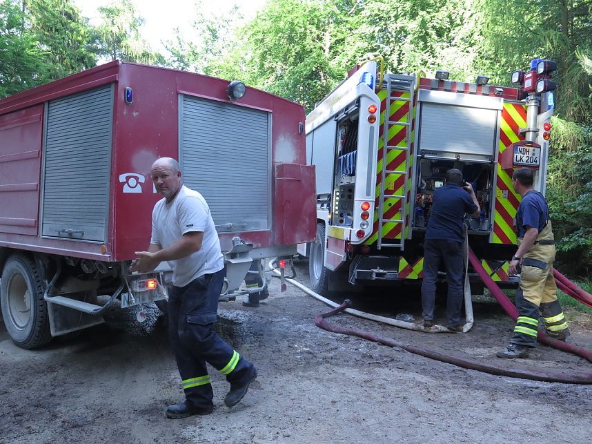 Brand im Alten Stolberg