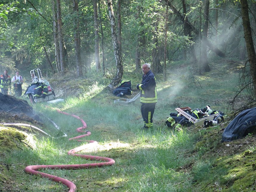 Brand im Alten Stolberg