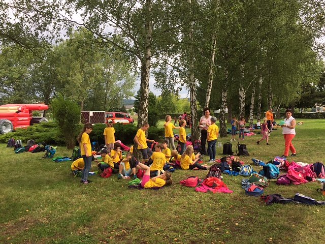 Gro&szlig;er Sport- und Spieltag bei der Firma Knauf in Rottleberode