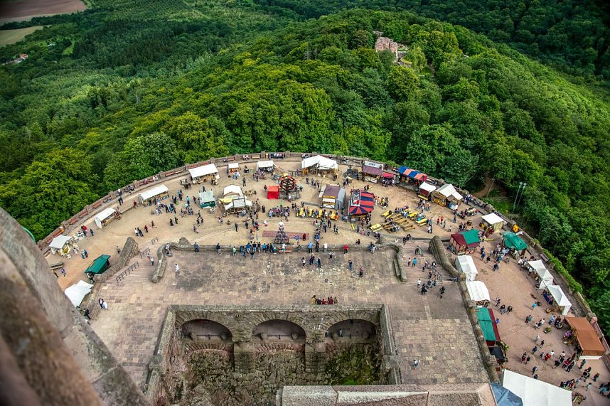 Mittelalterliches Treiben am Kyffh&auml;user