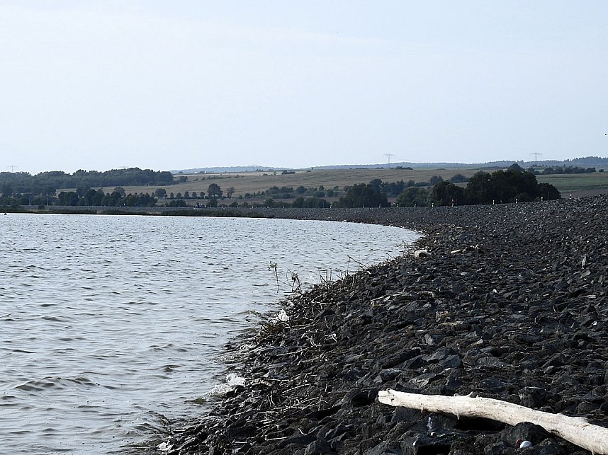 Sommerabend am Stausee Kelbra