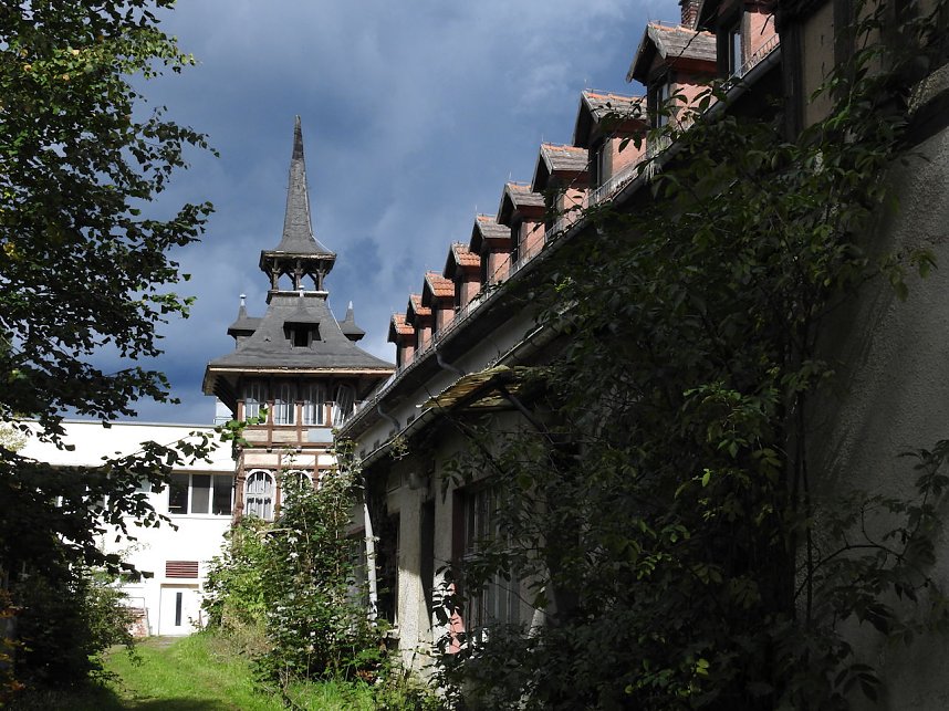 Das ehemalige Betriebsferienheim der Reichsbahndirektion Magdeburg in Alexisbad