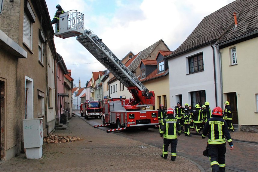 Dauereinsatz f&uuml;r Hettstedter Wehr