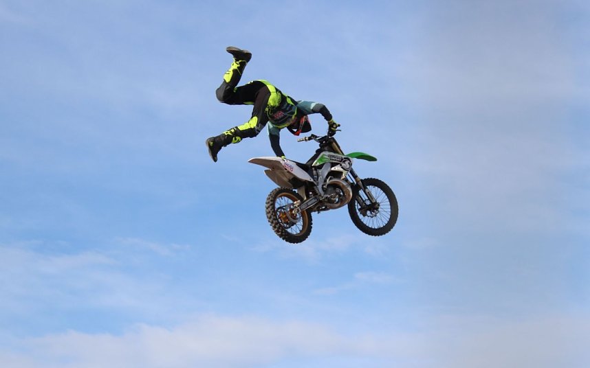 Motorradmesse in Erfurt