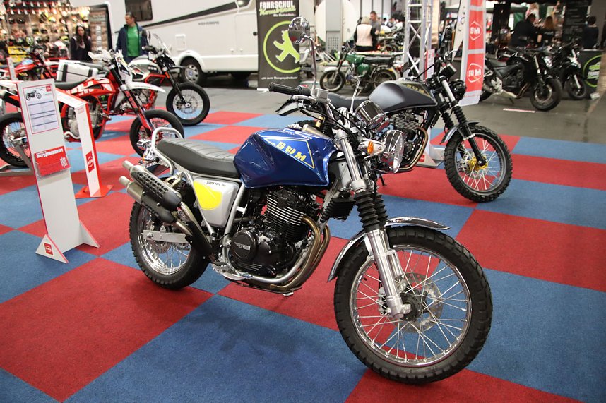 Motorradmesse in Erfurt