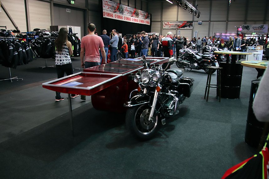 Motorradmesse in Erfurt