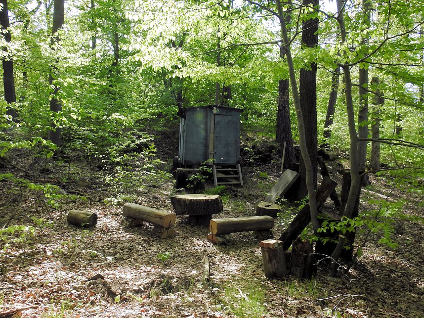 Peter Blei unterwegs in Ballenstedt