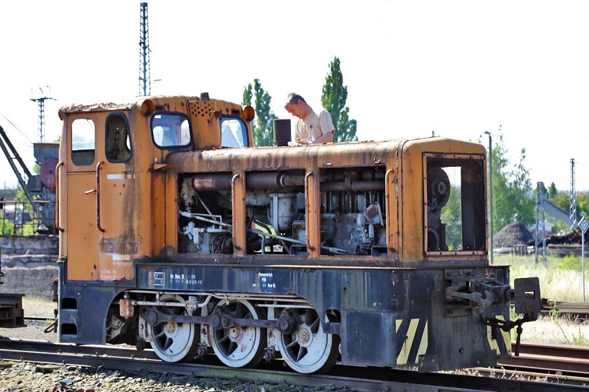 Lokverladung in Nordhausen