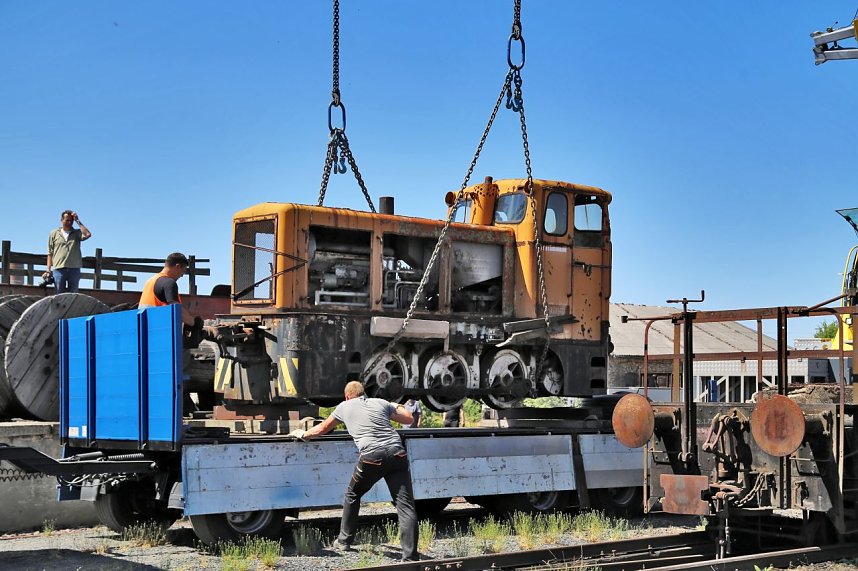Lokverladung in Nordhausen