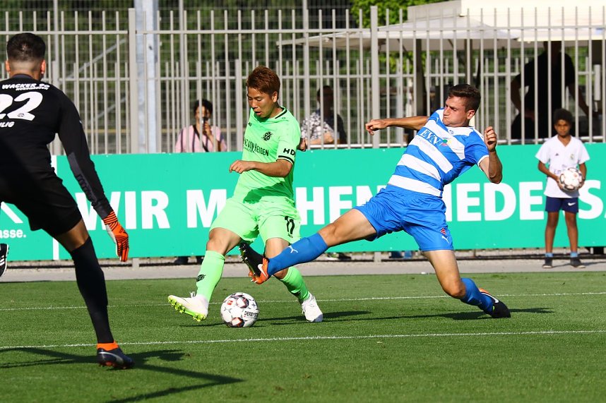 Wacker testete gegen Bundesligist in Hannover