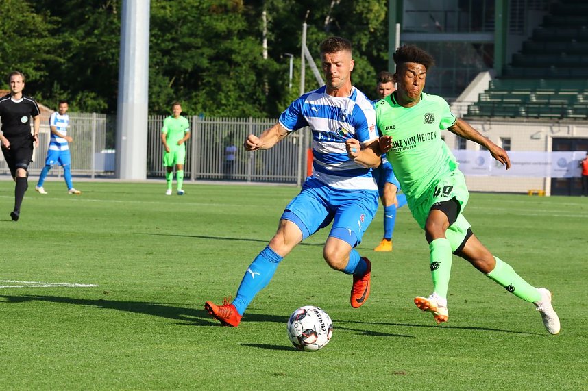 Wacker testete gegen Bundesligist in Hannover