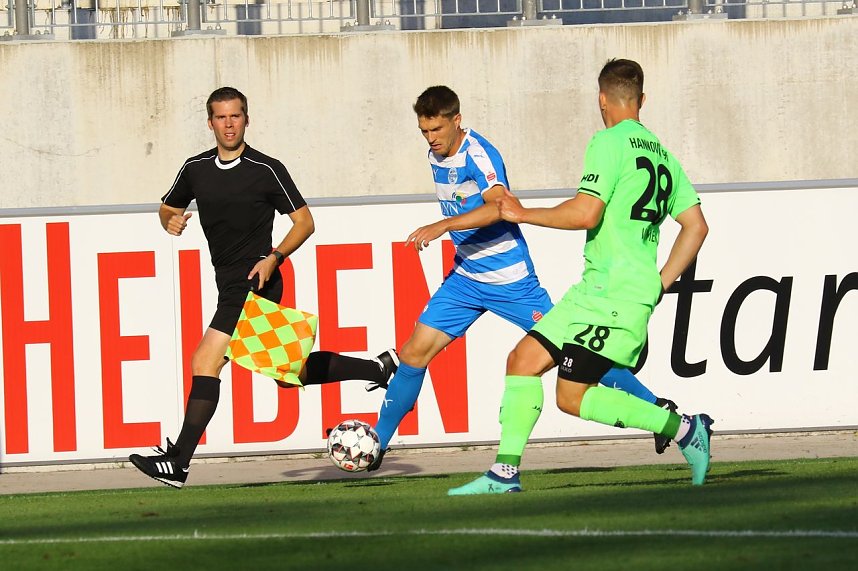 Wacker testete gegen Bundesligist in Hannover