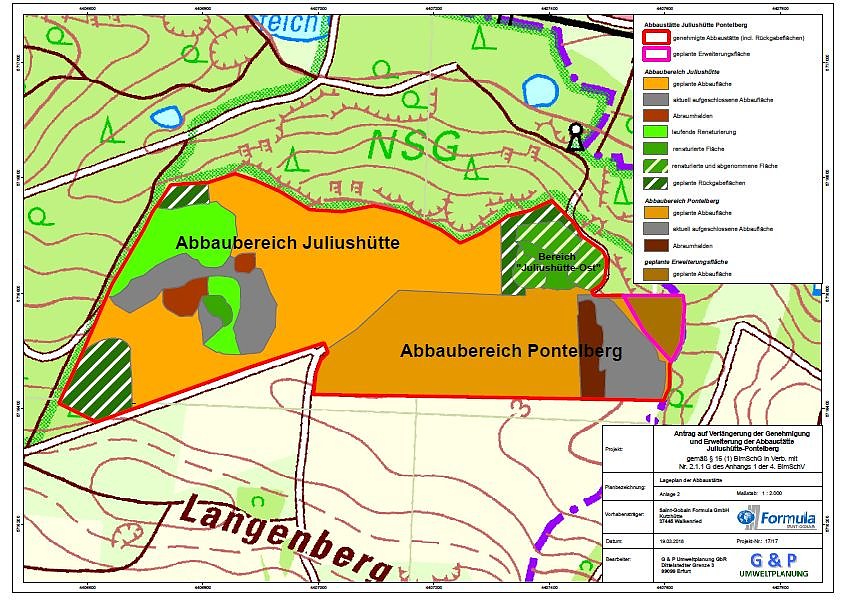 Proteste gegen weiteren Gipsabbau