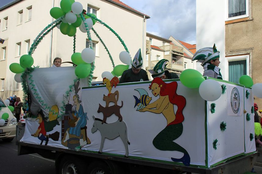Der Rosenmontagsumzug in Sondershausen (1)