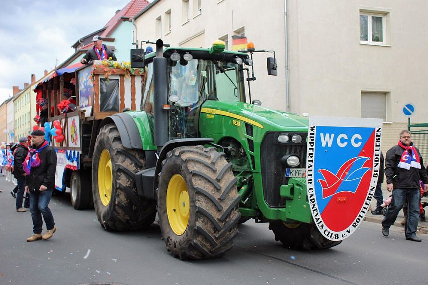 Der Rosenmontagsumzug in Sondershausen (1)