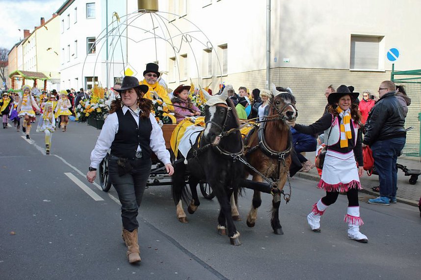 Der Rosenmontagsumzug in Sondershausen (1)