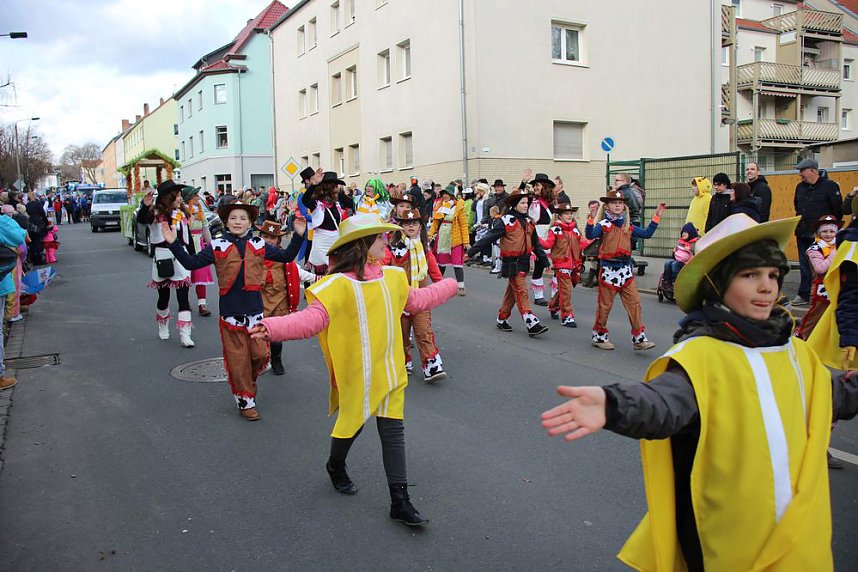 Der Rosenmontagsumzug in Sondershausen (1)