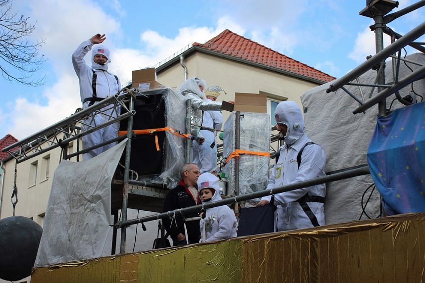 Der Rosenmontagsumzug in Sondershausen (1)