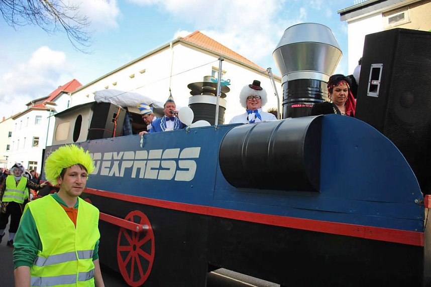 Der Rosenmontagsumzug in Sondershausen (2)