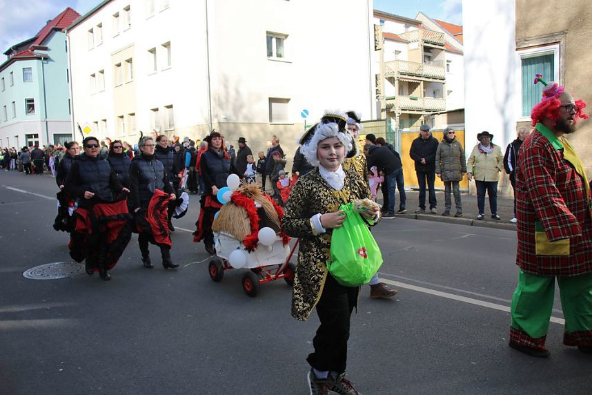 Der Rosenmontagsumzug in Sondershausen (2)