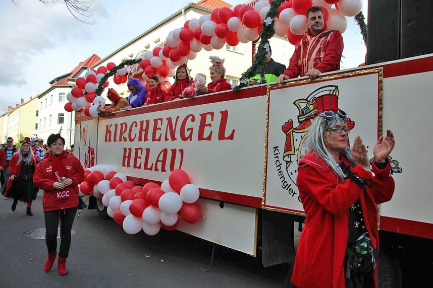 Der Rosenmontagsumzug in Sondershausen (2)