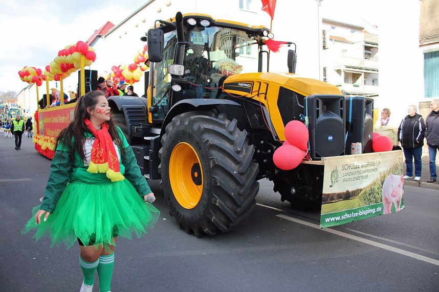 Der Rosenmontagsumzug in Sondershausen (2)