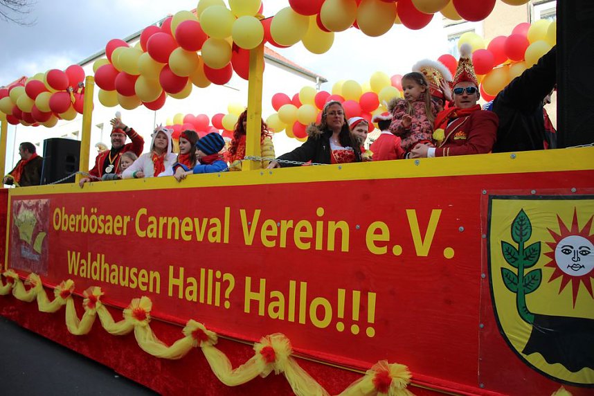 Der Rosenmontagsumzug in Sondershausen (2)