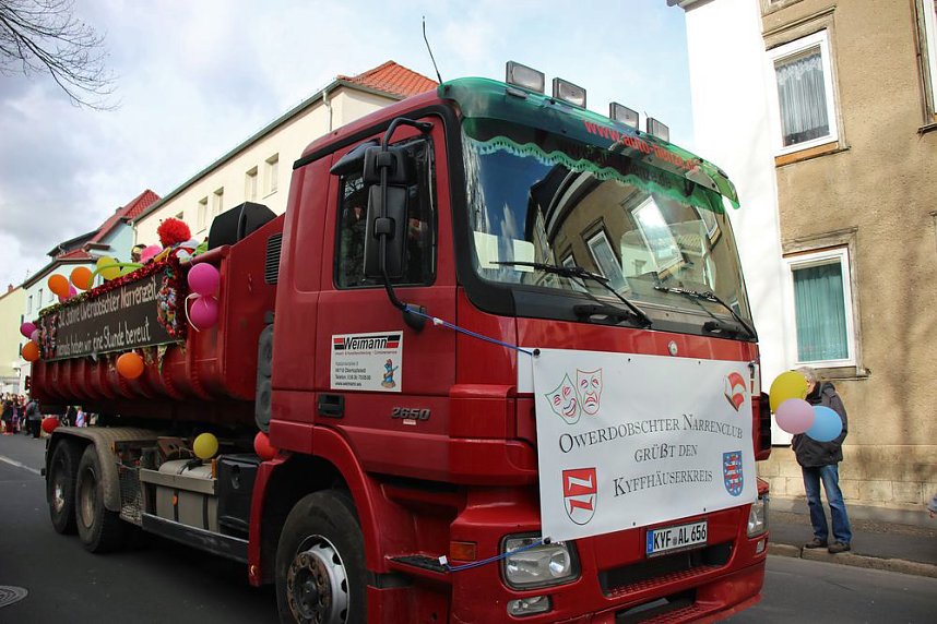 Der Rosenmontagsumzug in Sondershausen (2)