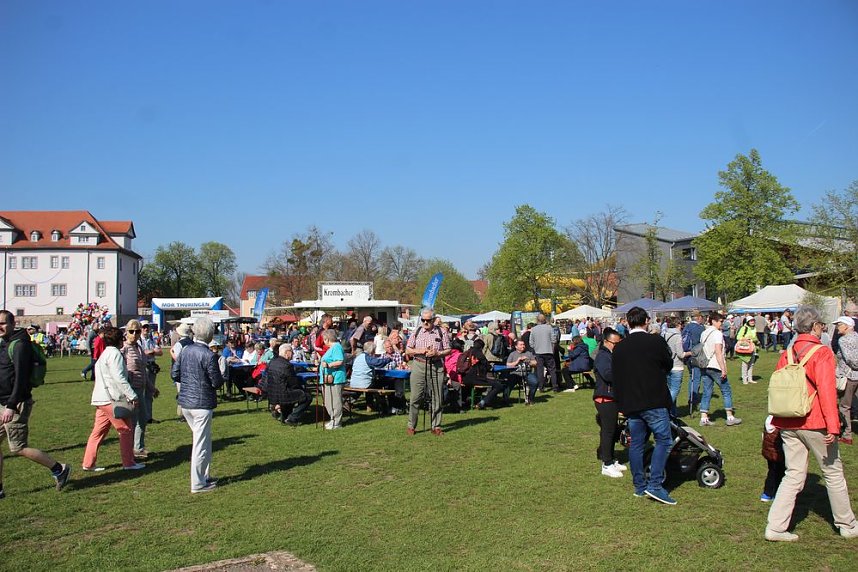 Gro&szlig;artiger MDR Osterspaziergang in Bad Frankenhausen