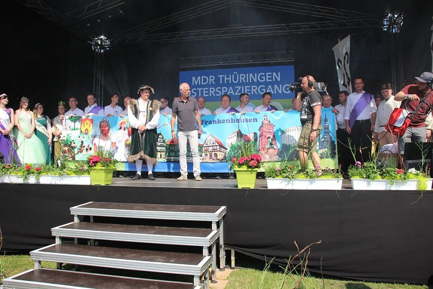 Gro&szlig;artiger MDR Osterspaziergang in Bad Frankenhausen