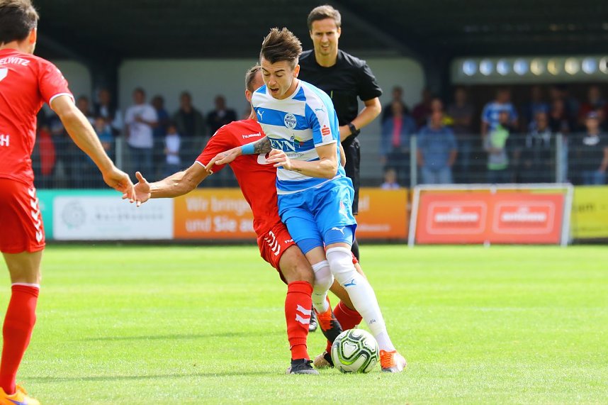 Wacker ringt Meuselwitz im Pokal nieder