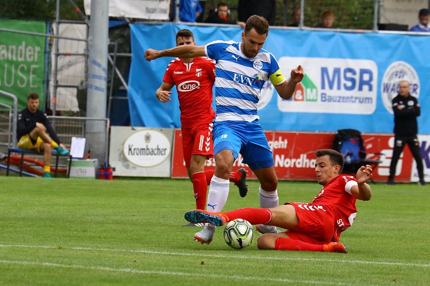 Wacker ringt Meuselwitz im Pokal nieder