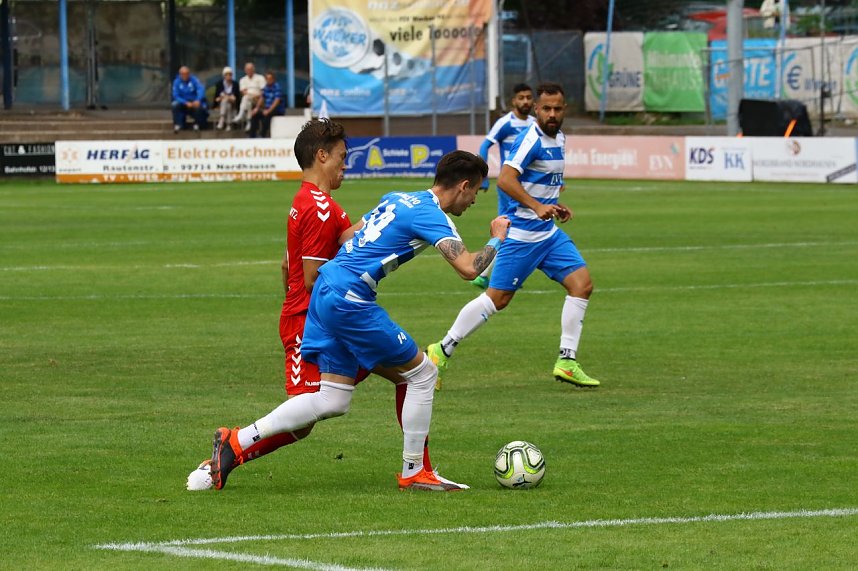 Wacker ringt Meuselwitz im Pokal nieder